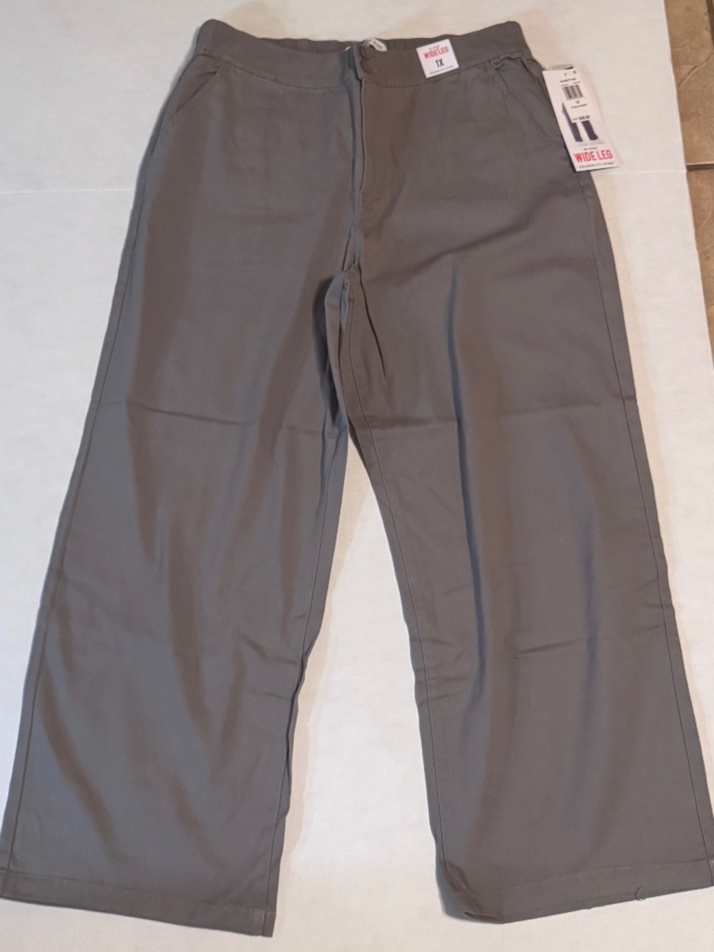 Celebrity Pink 1X High Rise Wide Leg Pants Business Casual Comfortable New
